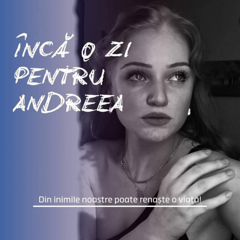 MOBILIZARE PENTRU ANDREEA: 1,7 MILIOANE DE DOLARI STRÂNȘI, MAI SUNT NECESARI 600.000