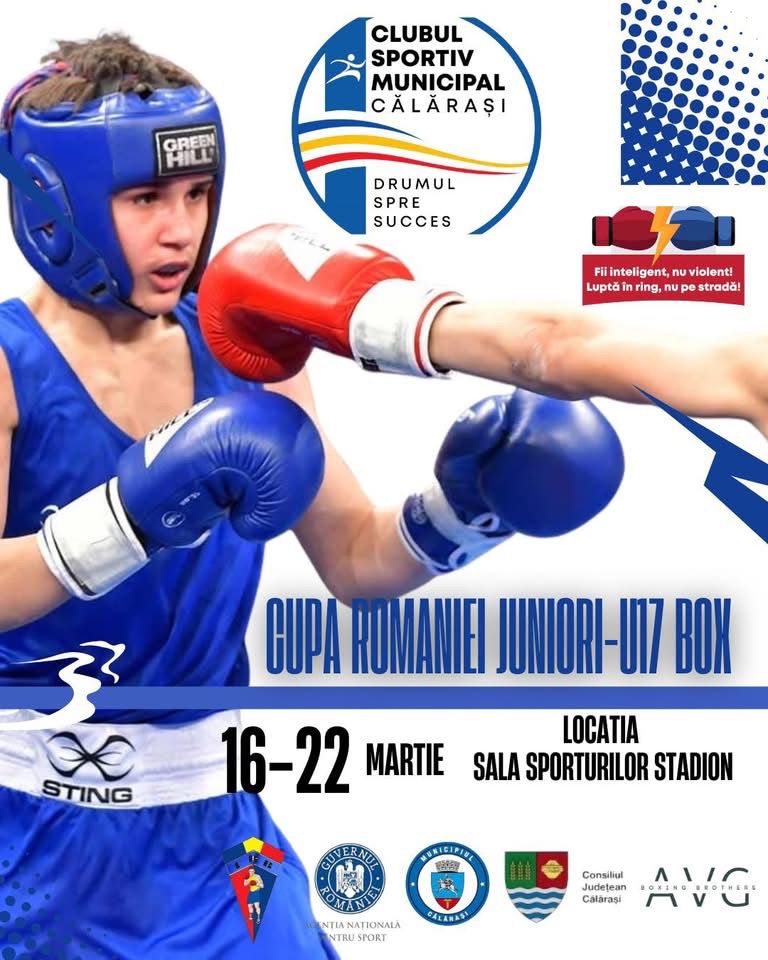 Competiții sportive de anvergură la Călărași: sute de sportivi vin la Campionatul Național de Ergometru și Cupa României U17 la Box