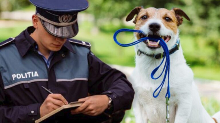 Adio plimbări fără lesă! Amenzi mari pentru stăpânii de câini care nu respectă legea
