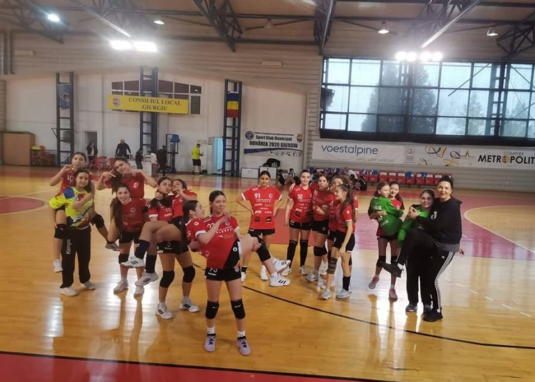 Proiectul ASC Tonus Călărași se extinde: patru centre de handbal feminin în județ
