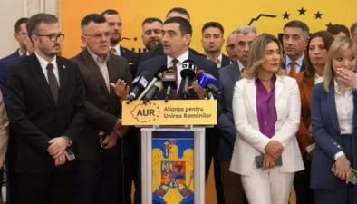 AUR anunță sprijin pentru moțiuni de cenzură. George Simion: „Nu suntem pe post de Baba Vanga”