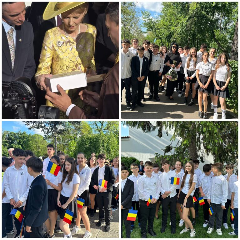 Elevii Școlii Gimnaziale „Carol I” au reprezentat Călărașiul la Palatul Elisabeta, de Ziua Regalității