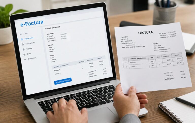 E-Factura devine obligatorie de la 1 iunie 2026 pentru românii care emit facturi pe CNP